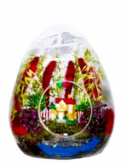 Huzur Bahçemiz Yapay Teraryum Terarium çiçek gönder