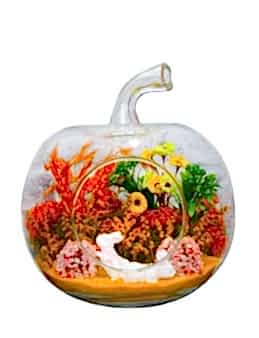Renkli Bahçe Yapay Teraryum Terarium çiçek gönder